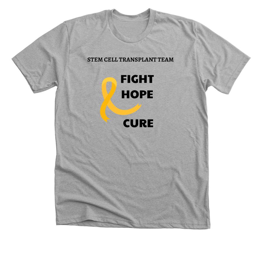 Stem Cell team, a Athletic Heather Premium Unisex Tee