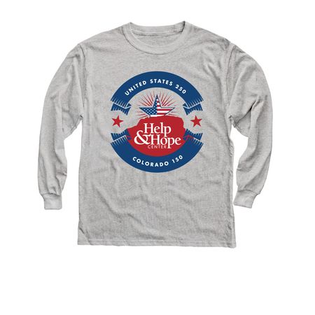 Anniversary Logowear, a Sport Grey Youth Long Sleeve Tee