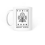 Mug, a White Coffee Mug (back-view)