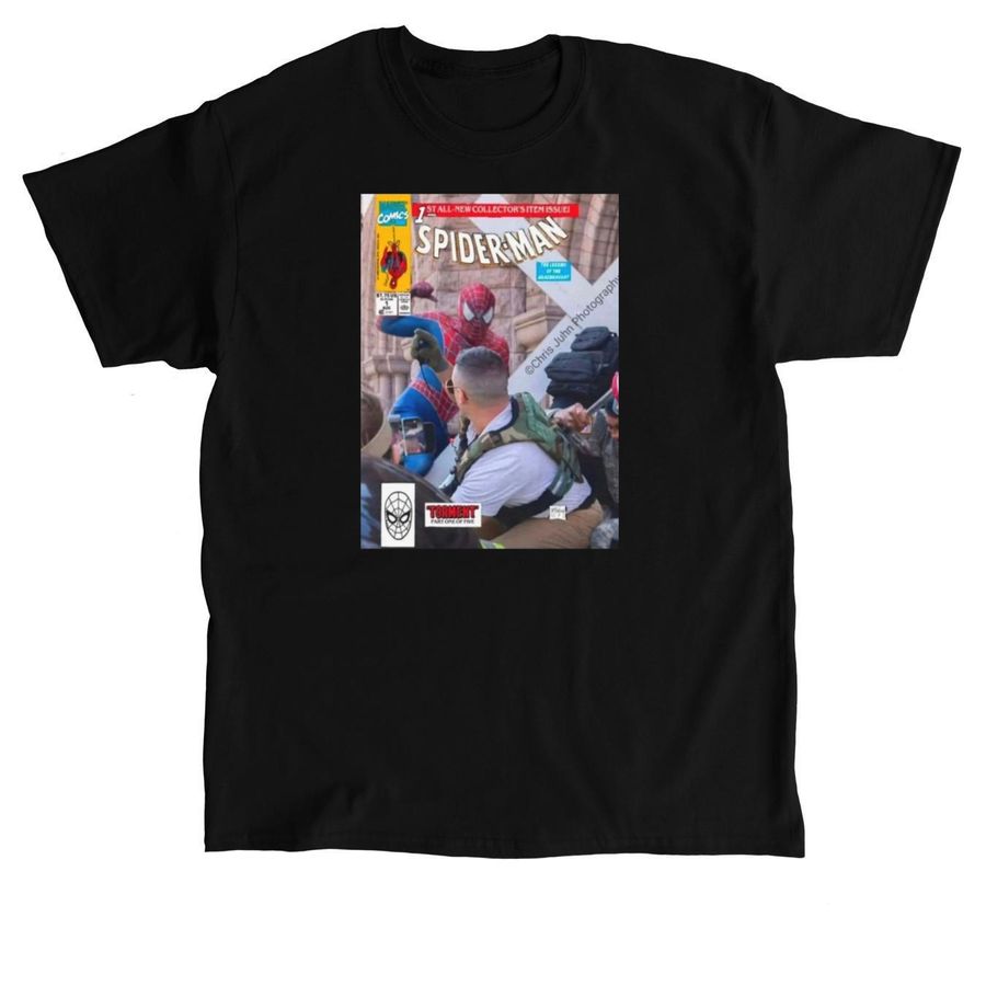 Minneapolis Spider-Man Shirt, a Black Classic Unisex Tee