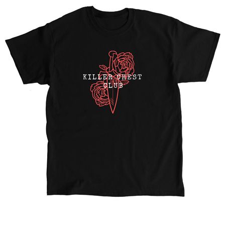 killer chest club ink'd, a Black Classic Unisex Tee