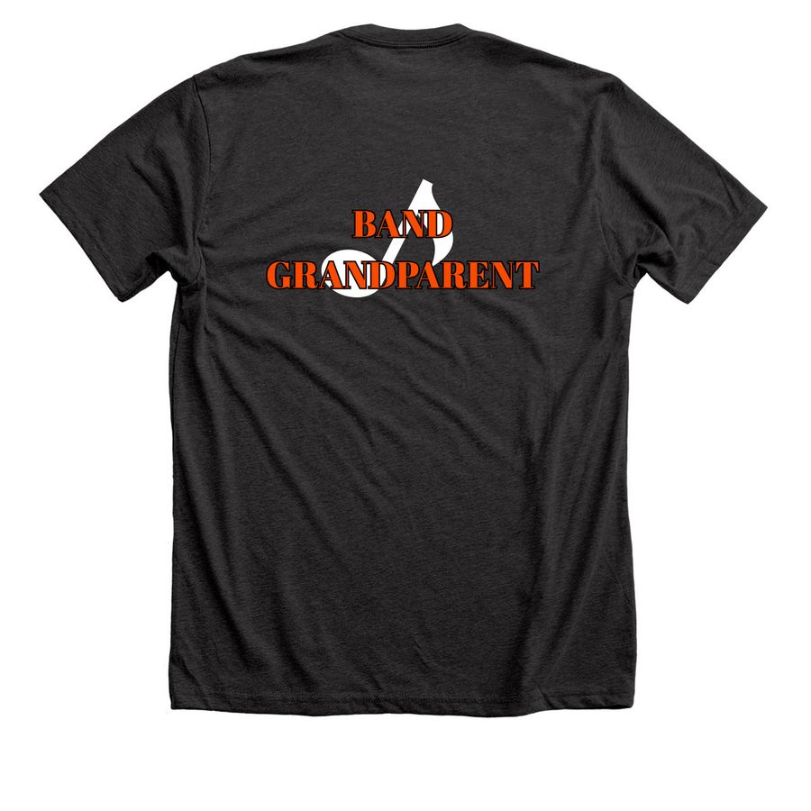 Grissom Band Grandparent, a Dark Grey Heather Premium Unisex Tee