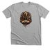 Wolff and Flame logo, a Athletic Heather Premium Unisex Tee
