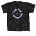 Undying Optimism, a Black Classic Tie Dye Tee