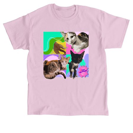 Haus Silverayne? Susan & The Kittens, a Light Pink Classic Unisex Tee