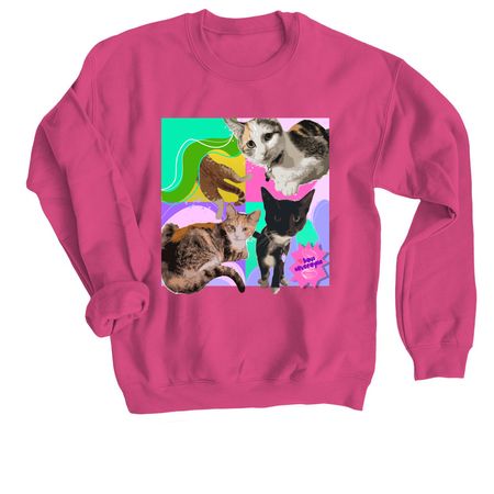 Haus Silverayne? Susan & The Kittens, a Heliconia Crewneck Sweatshirt