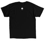 Shakespeare on Tap, a Black Classic Unisex Tee (back-view)
