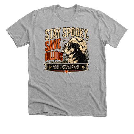 Stay Spooky, a Athletic Heather Premium Unisex Tee