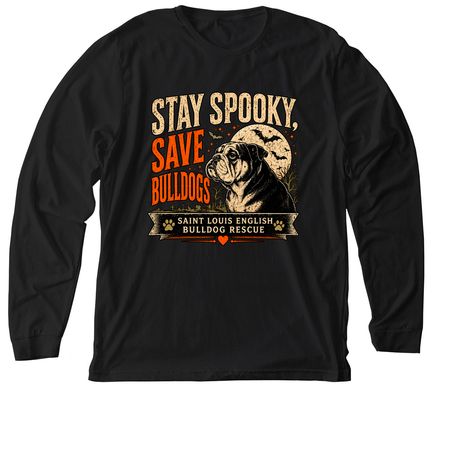 Stay Spooky, a Solid Black Blend Premium Long Sleeve Tee