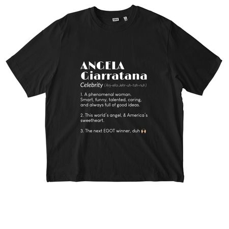 Angela Definition, a Black Stanley/Stella Unisex Freestyler Heavyweight Tee