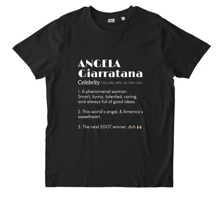 Angela Definition, a Black Stanley/Stella Unisex Rocker Tee