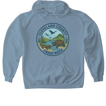 Creek Week Crew, a Stone Blue Gildan Softstyle Pullover Hoodie