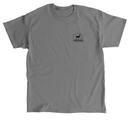 Coalition to Save Catalina Island Deer, a Charcoal Classic Unisex Tee