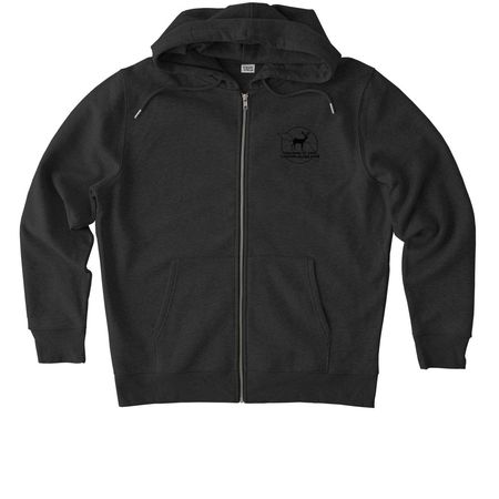 Coalition to Save Catalina Island Deer, a Dark Heather Grey Stanley/Stella Unisex Cultivator 2.0 Zip Up Pullover Hoodie