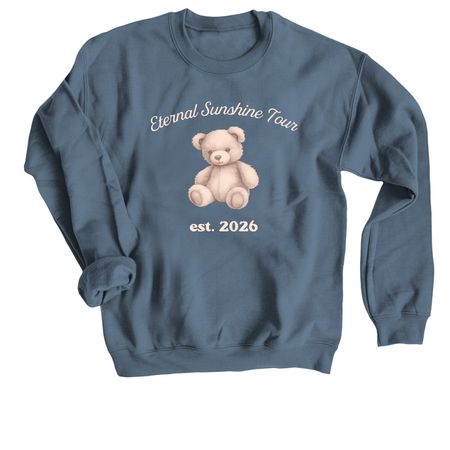eternal sunshine tour collection, a Indigo Crewneck Sweatshirt