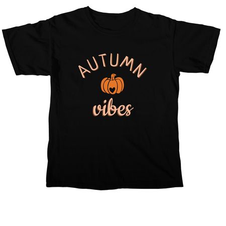 Fall, a Black Comfort Colors Unisex Tee