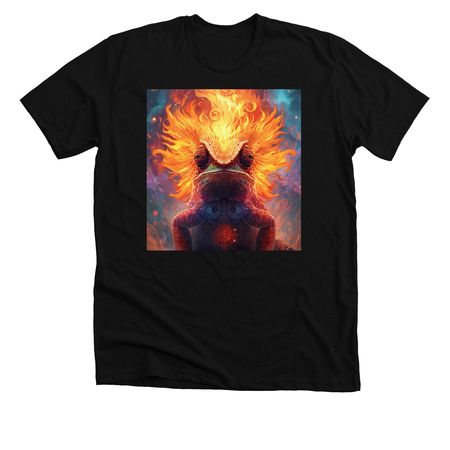 ChamaLeon, a Solid Black Blend Premium Unisex Tee