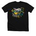 TeenTix Punk, a Solid Black Blend Premium Unisex Tee