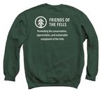 Adult Shirts & Sweatshirts, a Forest Crewneck Sweatshirt (back-view)
