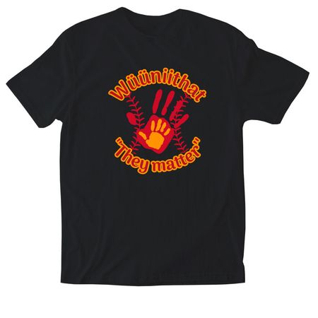 W??niithat Fundraiser, a Black Softstyle Cotton Tee