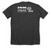 Axolotls Swim Team, a Dark Grey Heather Premium Unisex Tee (back-view)