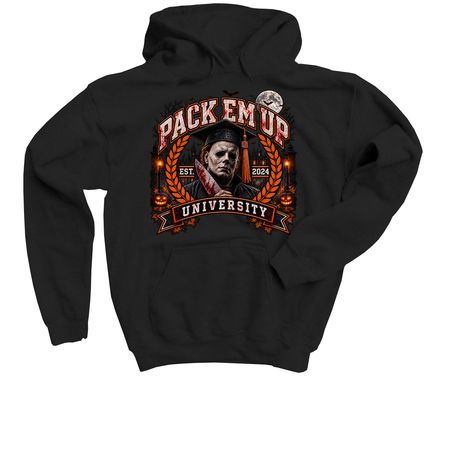 Michael Myers PEU Grad 26?, a Black Youth Pullover Hoodie