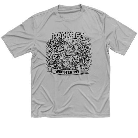 Performance Wear Pack 163, a Silver Classic Performance Tee