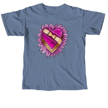 2026 Limited: Domestic Violence Awareness, a Blue Jean Comfort Colors Unisex Tee