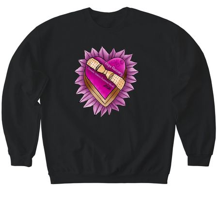 2026 Limited: Domestic Violence Awareness, a Black Softstyle Crewneck Sweatshirt