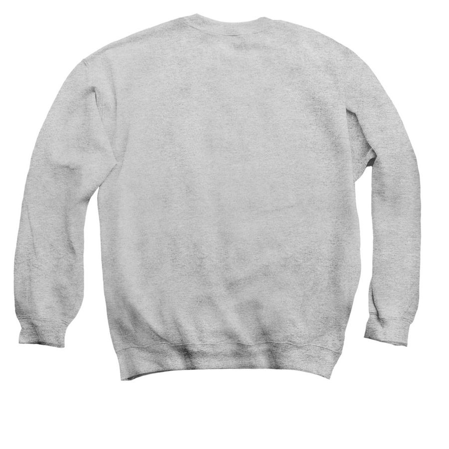 Remic - (light color options), a Sport Grey Crewneck Sweatshirt (back-view)