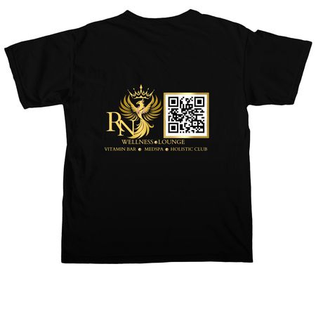 Merch, a Black Comfort Colors Unisex Tee (back-view)