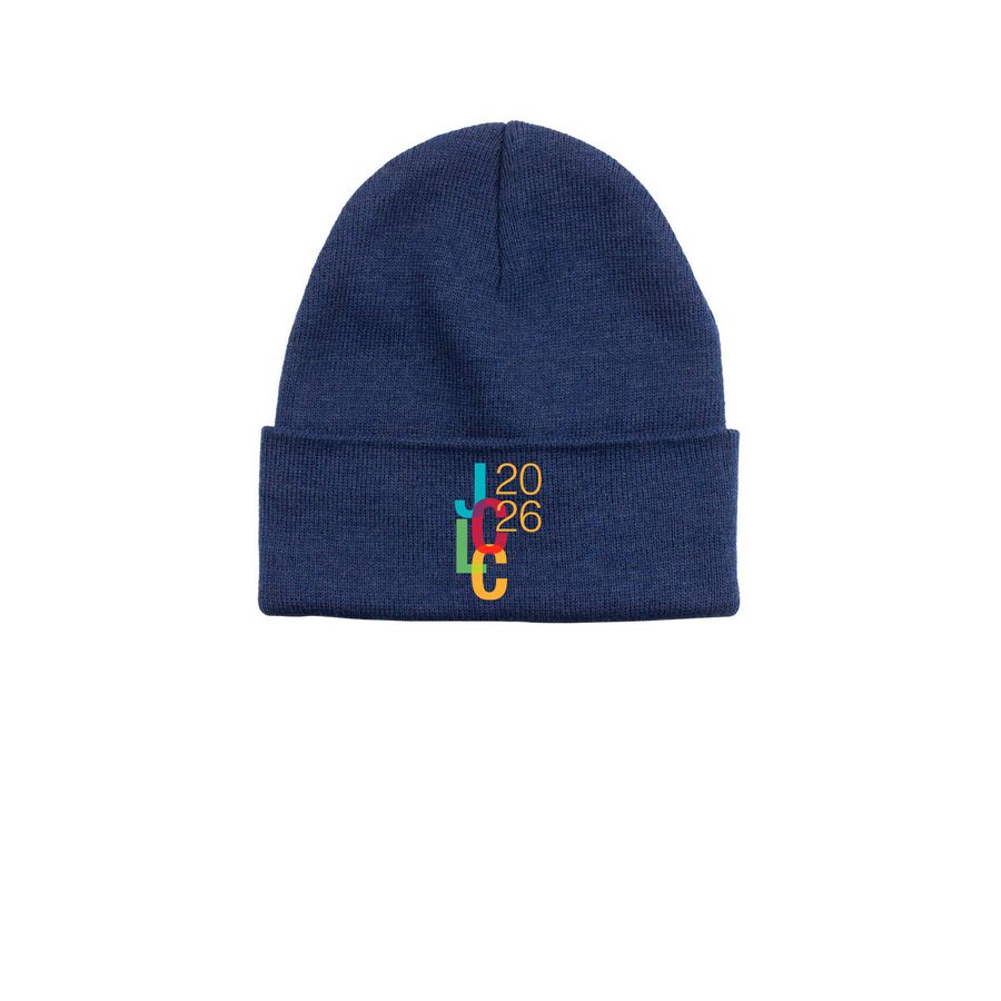 JCLC 2026 Beanies, a Azure Printed Base Camp Beanie