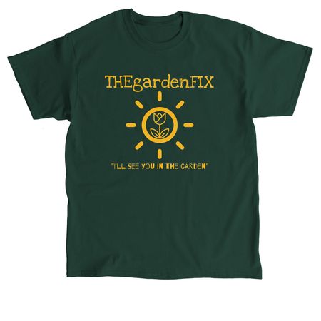 Original THEgardenFIX design 2, a Forest Green Classic Unisex Tee