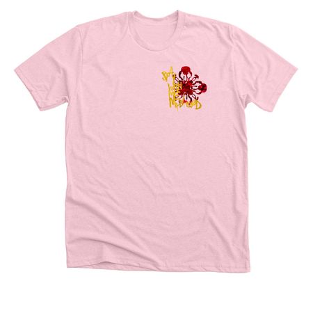 You Don't Need To Run, a Heather Pink Premium Unisex Tee