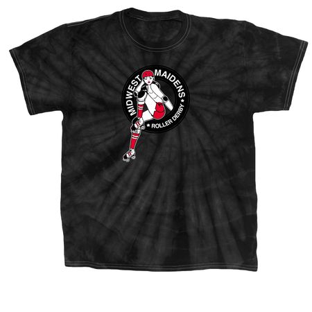 2024 Merch, a Black Classic Tie Dye Tee