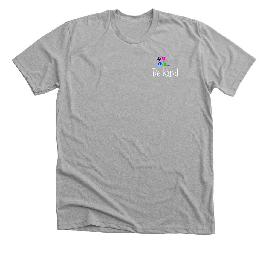 Be Kind, a Athletic Heather Premium Unisex Tee