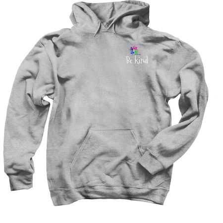 Be Kind, a Sport Grey Pullover Hoodie