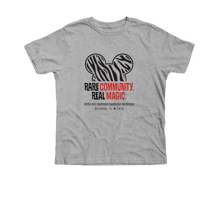 Rare Community Real Magic, a Athletic Heather Premium Youth Tee