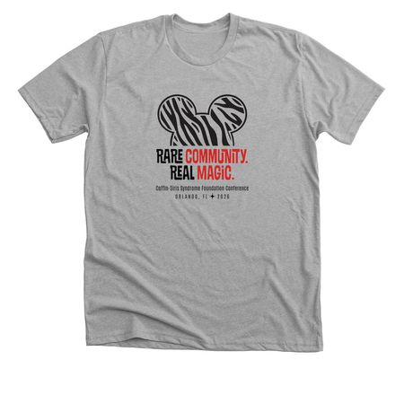 Rare Community Real Magic, a Athletic Heather Premium Unisex Tee