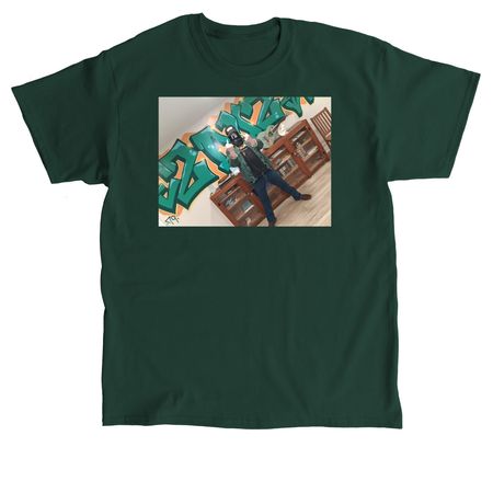 EZ Duz It Center T-Shirts, a Forest Green Classic Unisex Tee