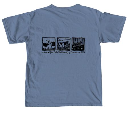 AWC Merch, a Blue Jean Comfort Colors Unisex Tee