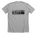 AWC Merch, a Athletic Heather Premium Unisex Tee (back-view)