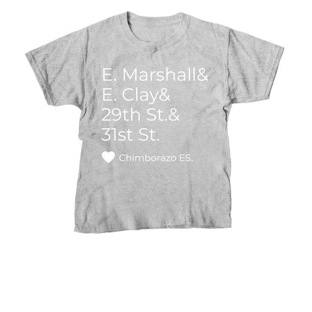 4 Corners Design, a Sport Grey Youth Unisex Tee