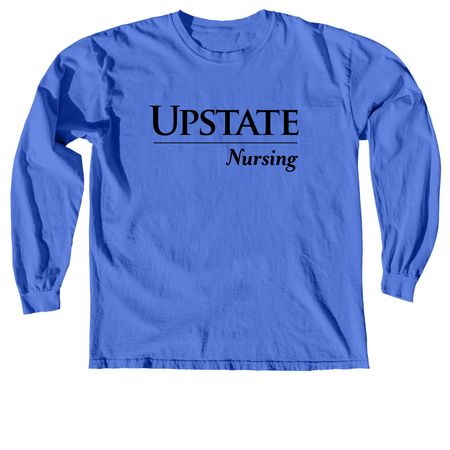 8&nbsp; Golf, a Flo Blue Comfort Colors Long Sleeve Tee