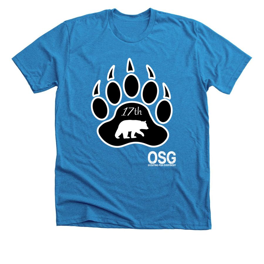 Pathfinder Shirts, a Neon Blue Premium Unisex Tee