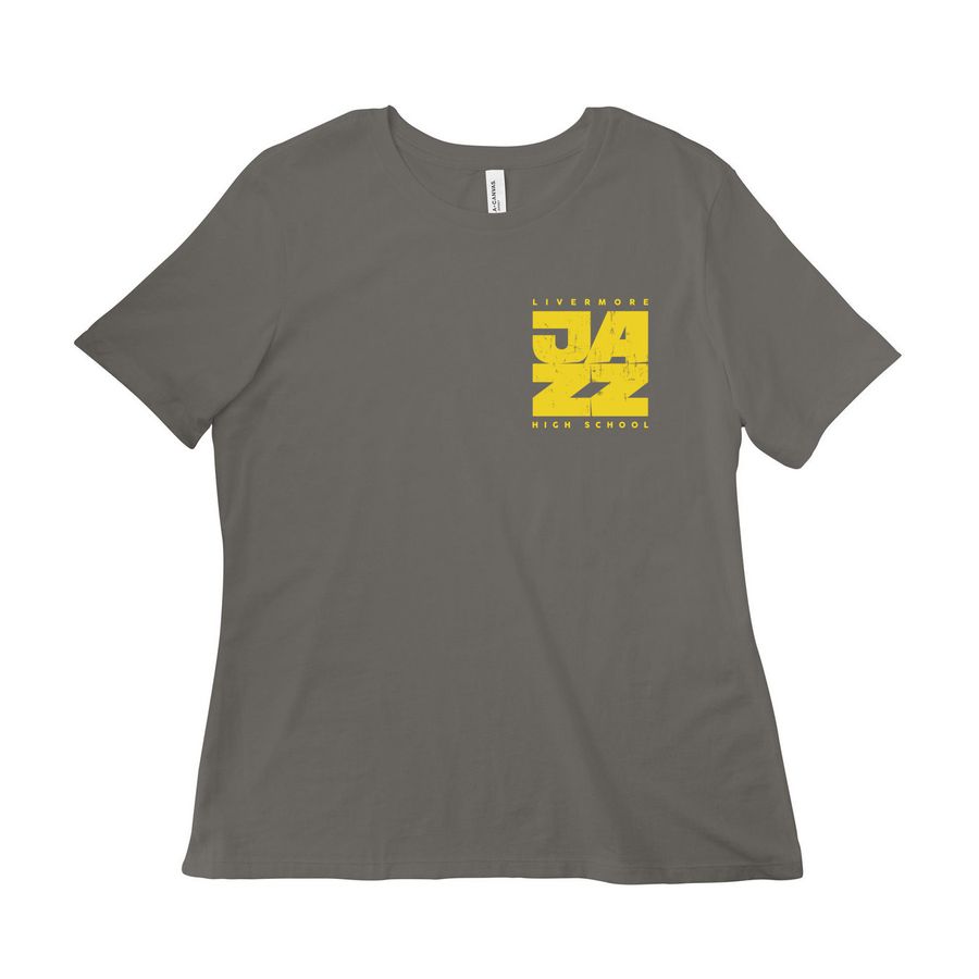 Jazz T-Shirts | Hoodies | Zip Hoodies | Tanks, a Asphalt Women?s Relaxed Cotton Tee