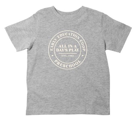 Toddler: All in a Day's Play, a Heather Toddler Tee