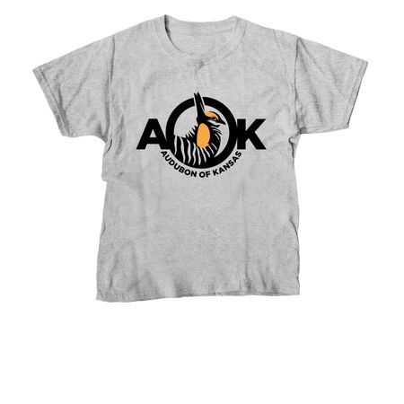 Audubon of Kansas T-shirt, a Sport Grey Youth Unisex Tee