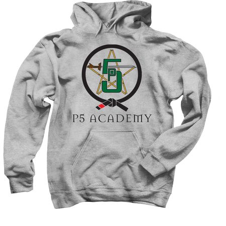 P5 Academy Student Shirt, a Sport Grey Pullover Hoodie