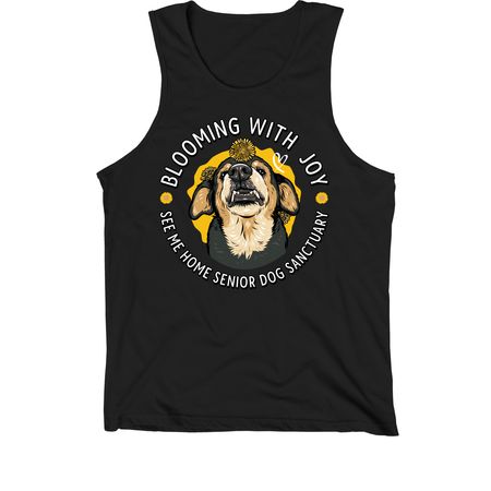 See Me Home Senior Dog Sanctuary, a Black Premium Cotton Tank